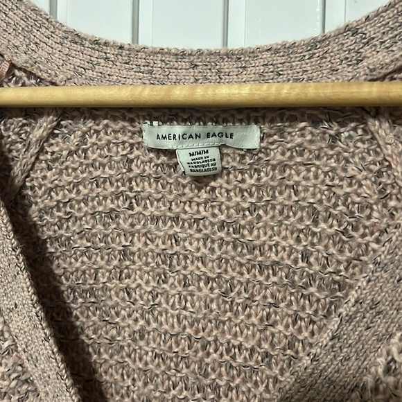 American eagle 🦅 cropped pink marble cardigan - Picture 4 of 6